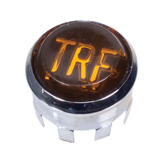 Instrument Panel Trafficator Warning Light Bezel, Instrument Panel Trafficator Warning Light Bezel - "Trf", Orange