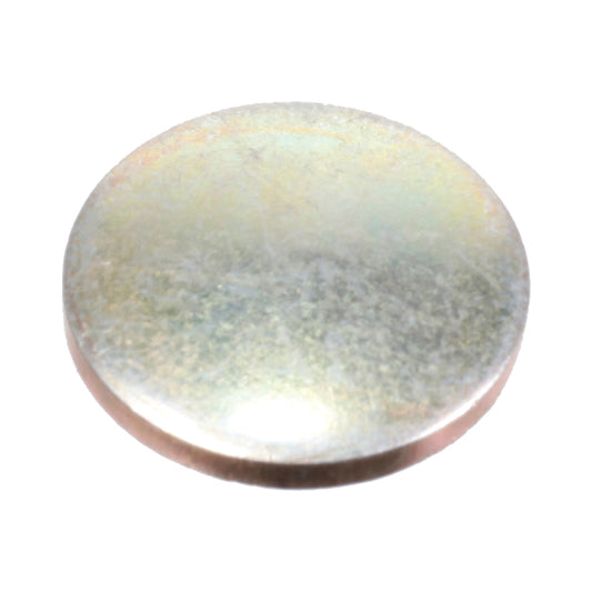 Dished Core Plug, 3/4" Diameter, Dished Core Plug, 3/4" Diameter