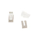 Lucas Tell Tale Lens & Clip Kit - 2 of each clear lens - With "Lucas" embossed script .