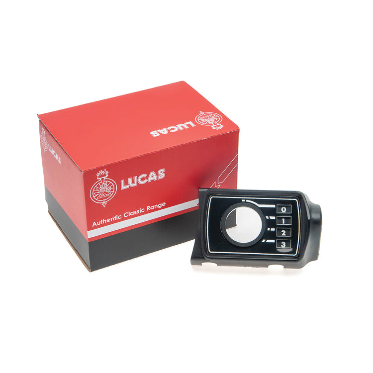 Lucas ignition switch surround, fits XJ6 & 12 S3