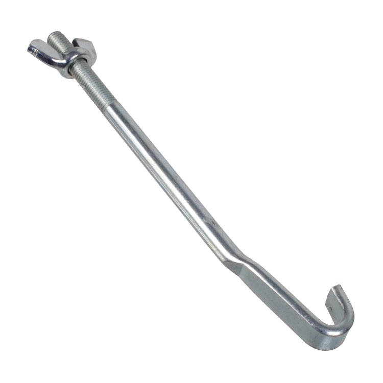 Battery Clamp Rod, Battery Clamp Hooked Retaining Rod - Supplied With Wingnut