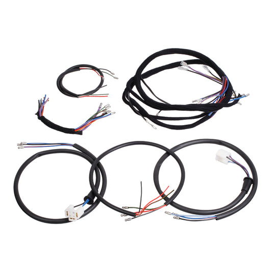 Bonnet Wiring Harness, Wiring Harness In Bonnet From 8 Pin Plug And Socket For Headlamps And Sidelamps Etc.