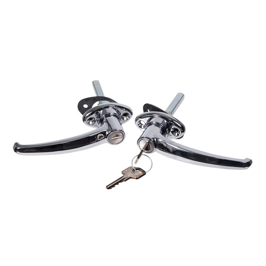 Outer Door Handles, Handle, Operating Door Lock Outside Car - A Pair Of Door Handles. Includes Matching Keys.