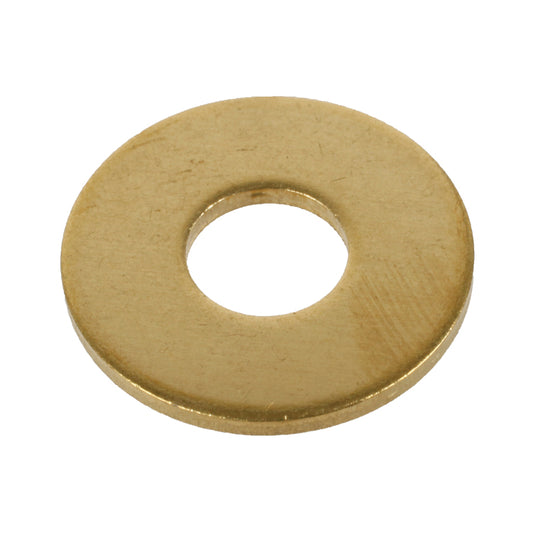 Brass Washer, Brass Washer - 0.34" Outer Diameter, 0.875" Inner Diameter
