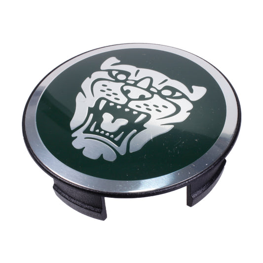Road Wheel Badge, Road Wheel Centre Badge, Green/Silver - Growler Head Logo