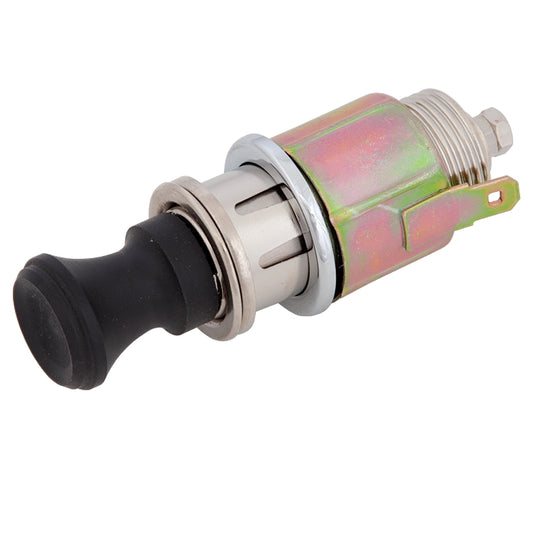 Cigar Lighter With Plain Black Knob, 12 Volt Cigar Lighter With Plain Black Knob