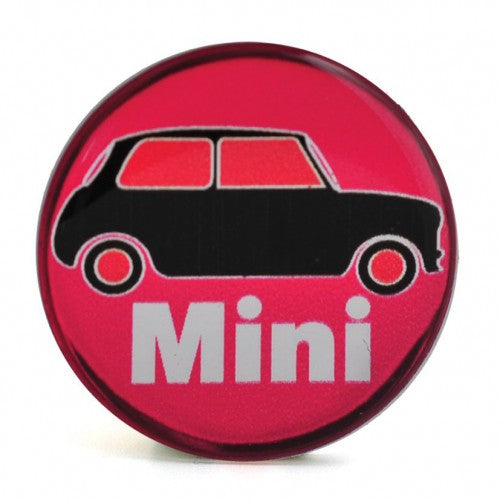 Mini Steering Wheel Boss & Gear Lever Decal