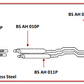 Stainless Steel Exhaust System Austin Healey 3000 MK3 / BJ8 BSSAH008