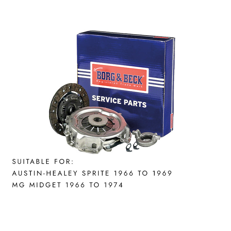 Clutch Kit 3-in-1  Austin Healey Sprite 1966 to 1969, MG Midget 1966 To 1974