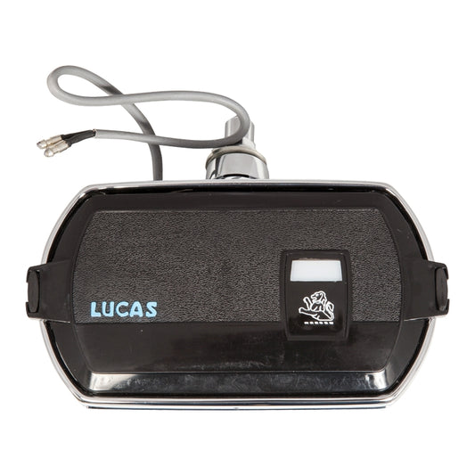 Lucas Square 8 Foglamp with Cover and Strap Mustang, Rolls Royce, MG