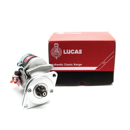 Lucas starter motor, MGA, early MGB, MGTD / TF, Bristol, Sunbeam Alpine. 9 toothed gear
