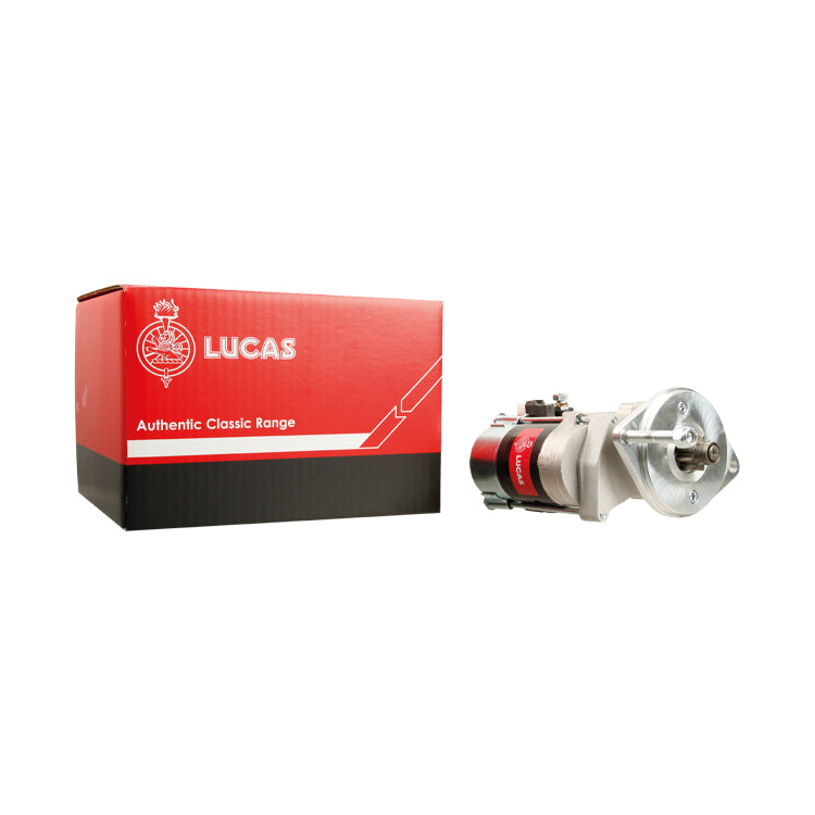 Lucas starter motor, Triumph TR5, TR6, TR250, 9 toothed gear.