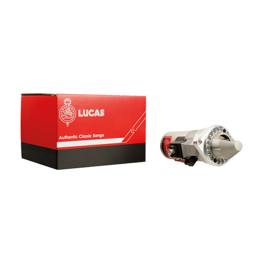 Lucas Slimline Starter, Mini, Lotus Elan S4, with MDP, replace 4.5" inertia types with 9 tooth gear.