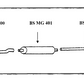 Stainless Steel Exhaust System MGTF 1950-1956 BSSMG003