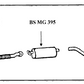 Stainless Steel Exhuast System MGTC 1945 BSSMG001