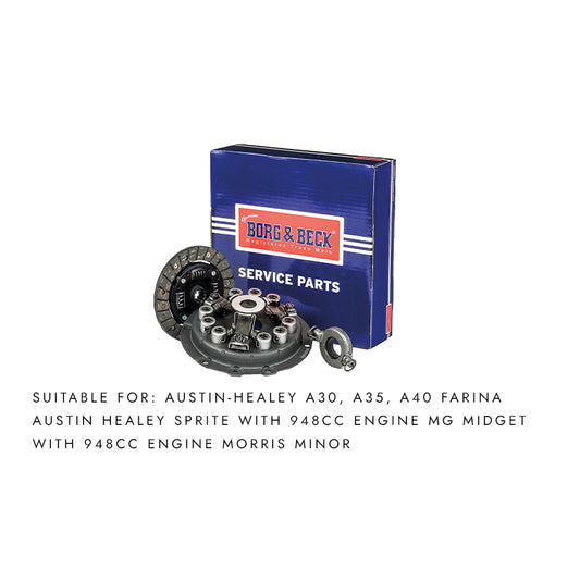 Sprite Midget Clutch Kit 3-pc Borg & Beck 948