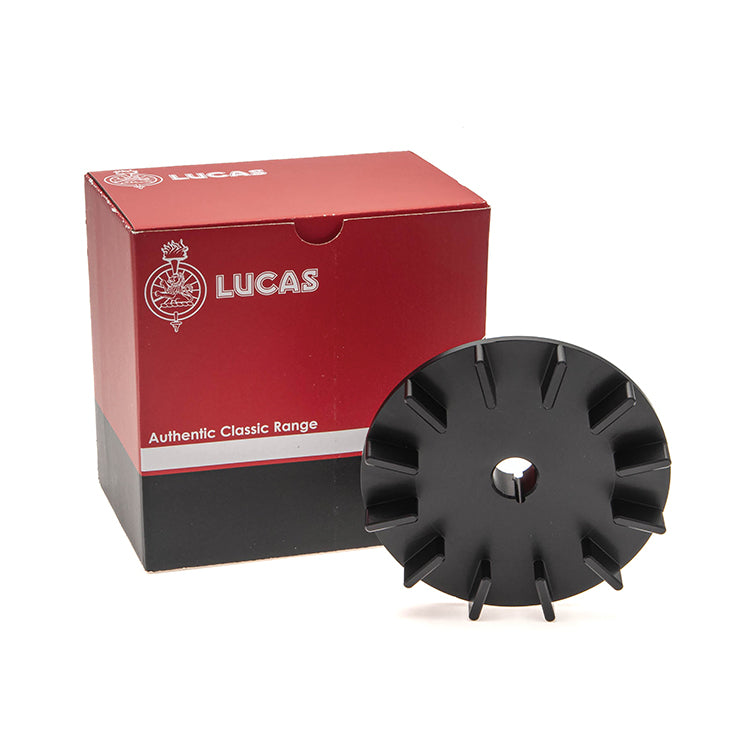 Lucas Dynamo Conv Fan & Single V pulley 70mm / 17mm dia