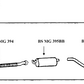 Big Bore Stainless Steel Exhaust System MGTC 1945 On BSSMG101