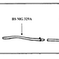Stainless Steel Exhaust System MGC Roadster GT Single Box Sports BSSMG360